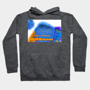 The Soaring Building In Watercolor Hoodie